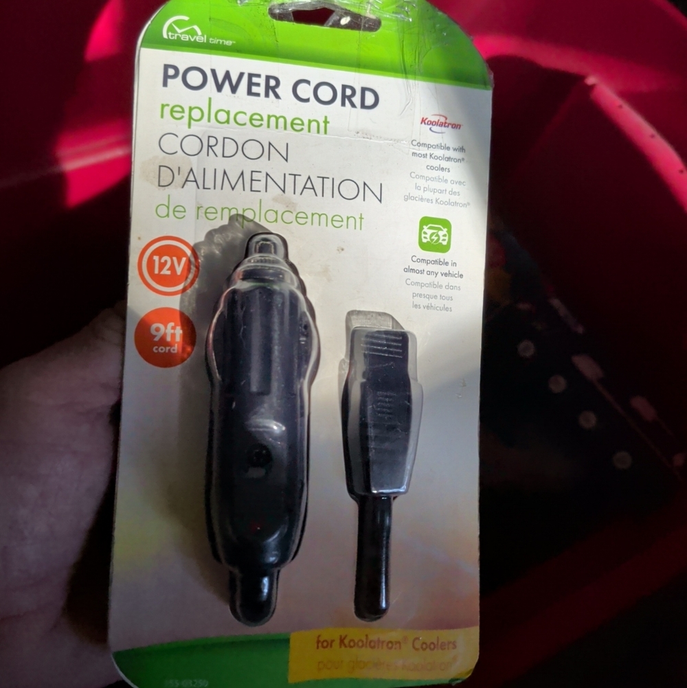 Koolatron Power Cord Replacement